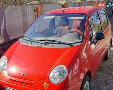 Червоний Деу Матіз, об'ємом двигуна 0.8 л та пробігом 105 тис. км за 2800 $, фото 1 на Automoto.ua