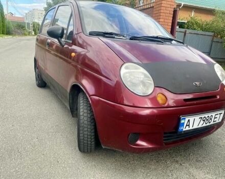 Красный Дэу Матиз, объемом двигателя 0.8 л и пробегом 140 тыс. км за 1100 $, фото 1 на Automoto.ua