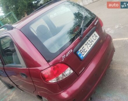 Червоний Деу Матіз, об'ємом двигуна 0.8 л та пробігом 104 тис. км за 3100 $, фото 1 на Automoto.ua