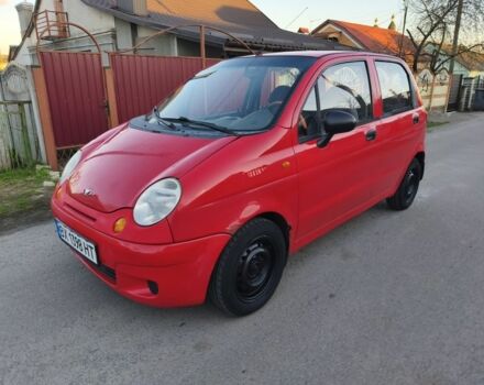 Красный Дэу Матиз, объемом двигателя 0.8 л и пробегом 160 тыс. км за 1850 $, фото 1 на Automoto.ua