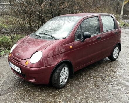 Красный Дэу Матиз, объемом двигателя 0.8 л и пробегом 177 тыс. км за 1700 $, фото 1 на Automoto.ua