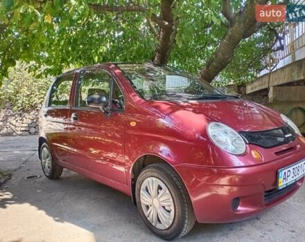 Червоний Деу Матіз, об'ємом двигуна 0.8 л та пробігом 160 тис. км за 2200 $, фото 1 на Automoto.ua