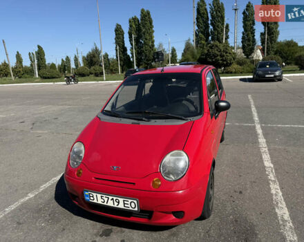 Червоний Деу Матіз, об'ємом двигуна 0.8 л та пробігом 88 тис. км за 2100 $, фото 1 на Automoto.ua