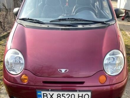 Красный Дэу Матиз, объемом двигателя 0.8 л и пробегом 102 тыс. км за 2500 $, фото 1 на Automoto.ua