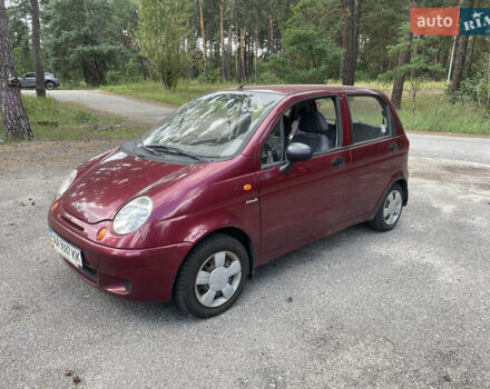 Червоний Деу Матіз, об'ємом двигуна 0.8 л та пробігом 59 тис. км за 3200 $, фото 1 на Automoto.ua