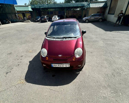 Красный Дэу Матиз, объемом двигателя 0.8 л и пробегом 157 тыс. км за 2300 $, фото 1 на Automoto.ua