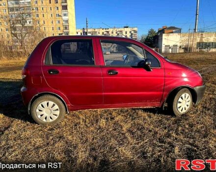 Красный Дэу Матиз, объемом двигателя 0.8 л и пробегом 110 тыс. км за 2750 $, фото 1 на Automoto.ua