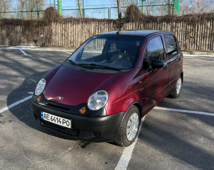 Красный Дэу Матиз, объемом двигателя 0.8 л и пробегом 124 тыс. км за 3000 $, фото 1 на Automoto.ua