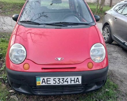 Червоний Деу Матіз, об'ємом двигуна 0.8 л та пробігом 200 тис. км за 1196 $, фото 1 на Automoto.ua