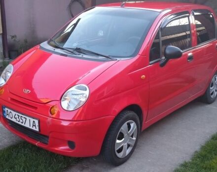 Червоний Деу Матіз, об'ємом двигуна 0.8 л та пробігом 80 тис. км за 1900 $, фото 1 на Automoto.ua