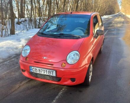 Красный Дэу Матиз, объемом двигателя 0.8 л и пробегом 83 тыс. км за 2100 $, фото 1 на Automoto.ua