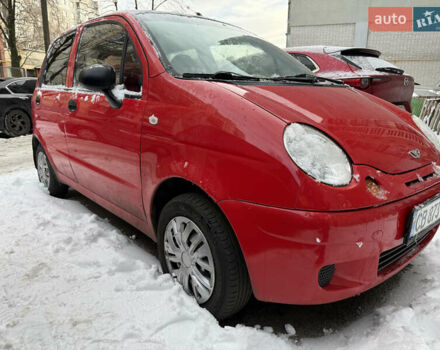 Красный Дэу Матиз, объемом двигателя 0.8 л и пробегом 85 тыс. км за 2500 $, фото 1 на Automoto.ua
