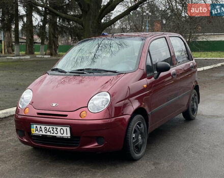 Красный Дэу Матиз, объемом двигателя 0.8 л и пробегом 88 тыс. км за 2100 $, фото 1 на Automoto.ua