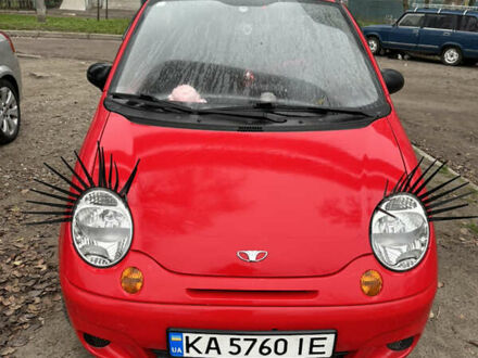 Красный Дэу Матиз, объемом двигателя 0.8 л и пробегом 46 тыс. км за 3196 $, фото 1 на Automoto.ua