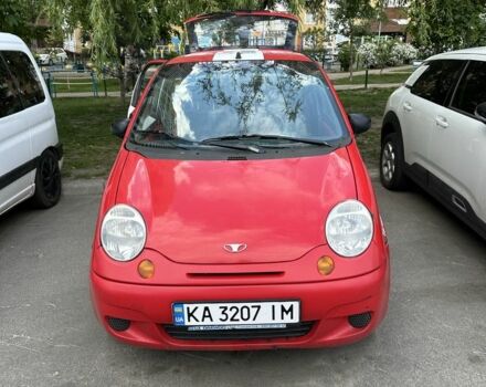 Красный Дэу Матиз, объемом двигателя 0.8 л и пробегом 254 тыс. км за 2000 $, фото 1 на Automoto.ua