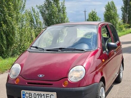 Червоний Деу Матіз, об'ємом двигуна 0.8 л та пробігом 189 тис. км за 2100 $, фото 1 на Automoto.ua