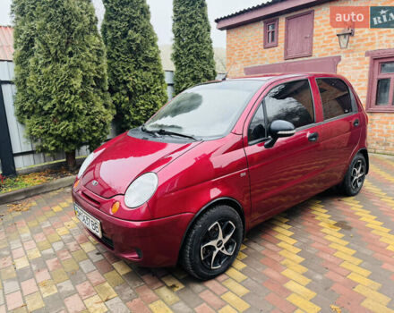 Красный Дэу Матиз, объемом двигателя 0.8 л и пробегом 45 тыс. км за 4700 $, фото 1 на Automoto.ua