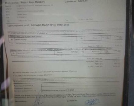 Деу Матіз, об'ємом двигуна 1 л та пробігом 179 тис. км за 2600 $, фото 14 на Automoto.ua