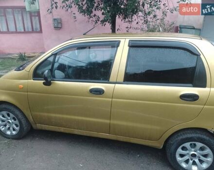 Жовтий Деу Матіз, об'ємом двигуна 0.8 л та пробігом 176 тис. км за 1500 $, фото 1 на Automoto.ua