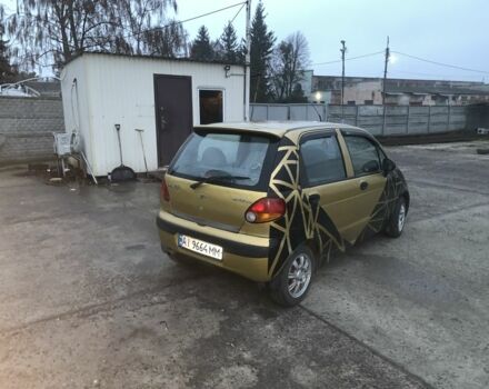 Жовтий Деу Матіз, об'ємом двигуна 0.8 л та пробігом 200 тис. км за 1585 $, фото 2 на Automoto.ua