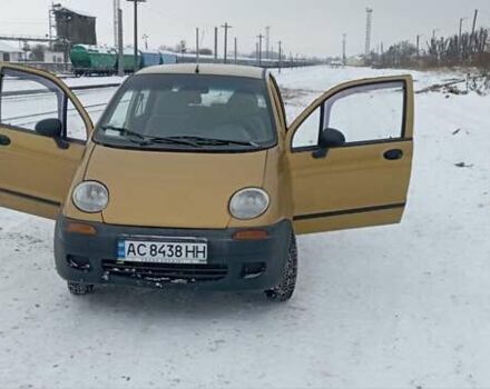 Жовтий Деу Матіз, об'ємом двигуна 0.8 л та пробігом 100 тис. км за 1800 $, фото 2 на Automoto.ua