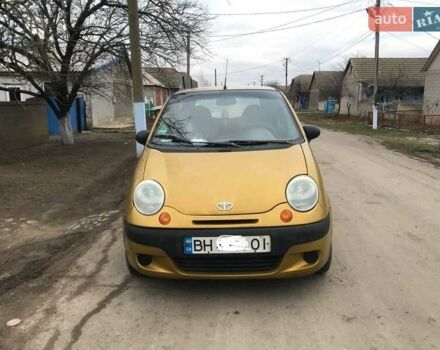 Желтый Дэу Матиз, объемом двигателя 1 л и пробегом 213 тыс. км за 1500 $, фото 11 на Automoto.ua