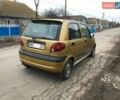 Желтый Дэу Матиз, объемом двигателя 1 л и пробегом 213 тыс. км за 1500 $, фото 6 на Automoto.ua