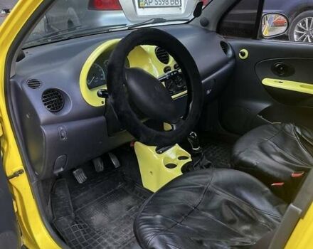 Жовтий Деу Матіз, об'ємом двигуна 0.8 л та пробігом 174 тис. км за 2600 $, фото 6 на Automoto.ua