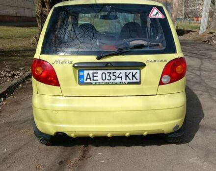 Желтый Дэу Матиз, объемом двигателя 0.8 л и пробегом 138 тыс. км за 2800 $, фото 3 на Automoto.ua