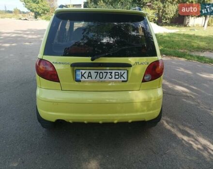 Жовтий Деу Матіз, об'ємом двигуна 0.8 л та пробігом 295 тис. км за 1800 $, фото 7 на Automoto.ua
