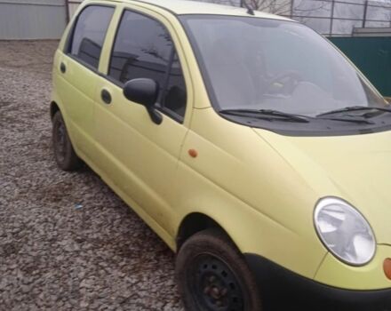 Жовтий Деу Матіз, об'ємом двигуна 0 л та пробігом 8 тис. км за 1210 $, фото 4 на Automoto.ua