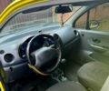 Желтый Дэу Матиз, объемом двигателя 0.8 л и пробегом 180 тыс. км за 1750 $, фото 7 на Automoto.ua