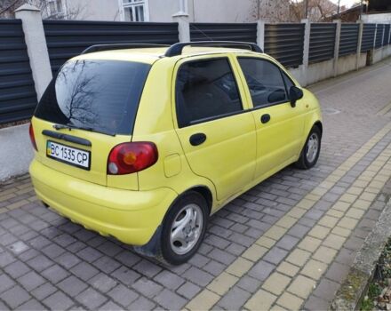 Жовтий Деу Матіз, об'ємом двигуна 0.8 л та пробігом 156 тис. км за 2200 $, фото 2 на Automoto.ua