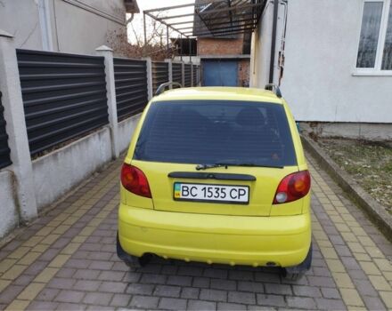 Жовтий Деу Матіз, об'ємом двигуна 0.8 л та пробігом 156 тис. км за 2200 $, фото 3 на Automoto.ua