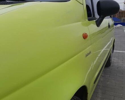Желтый Дэу Матиз, объемом двигателя 0.8 л и пробегом 71 тыс. км за 3000 $, фото 3 на Automoto.ua