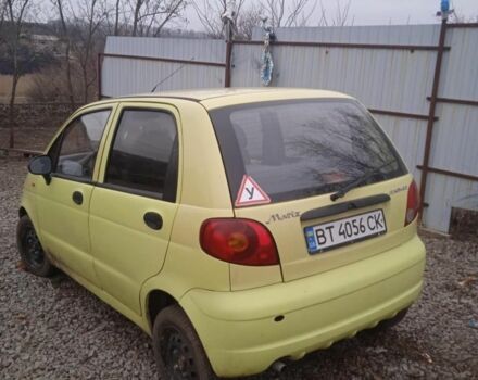 Жовтий Деу Матіз, об'ємом двигуна 0 л та пробігом 8 тис. км за 1210 $, фото 6 на Automoto.ua