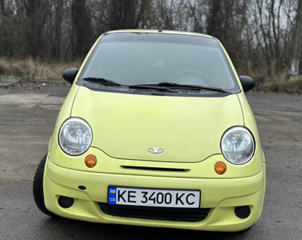 Жовтий Деу Матіз, об'ємом двигуна 0.77 л та пробігом 186 тис. км за 2400 $, фото 1 на Automoto.ua