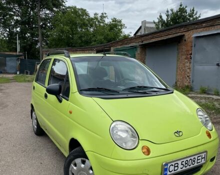 Желтый Дэу Матиз, объемом двигателя 0.8 л и пробегом 78 тыс. км за 1550 $, фото 4 на Automoto.ua