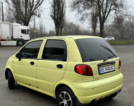 Жовтий Деу Матіз, об'ємом двигуна 0.77 л та пробігом 186 тис. км за 2400 $, фото 5 на Automoto.ua