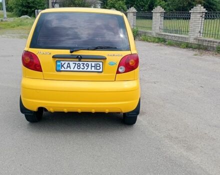 Желтый Дэу Матиз, объемом двигателя 1 л и пробегом 39 тыс. км за 2000 $, фото 3 на Automoto.ua