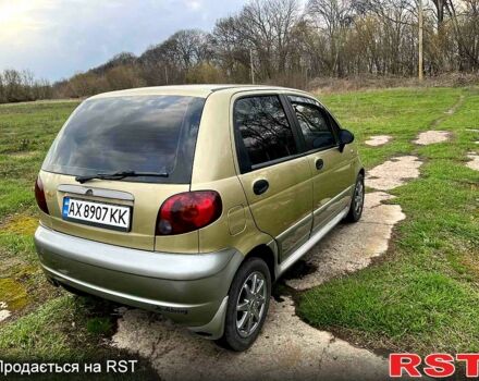 Жовтий Деу Матіз, об'ємом двигуна 1 л та пробігом 122 тис. км за 2250 $, фото 6 на Automoto.ua