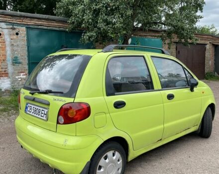 Желтый Дэу Матиз, объемом двигателя 0.8 л и пробегом 78 тыс. км за 1550 $, фото 5 на Automoto.ua