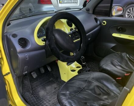 Жовтий Деу Матіз, об'ємом двигуна 0.8 л та пробігом 174 тис. км за 2600 $, фото 7 на Automoto.ua