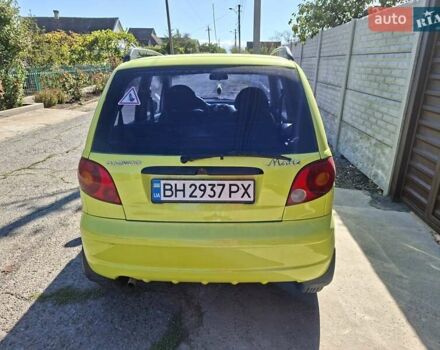 Жовтий Деу Матіз, об'ємом двигуна 0.8 л та пробігом 120 тис. км за 3200 $, фото 2 на Automoto.ua