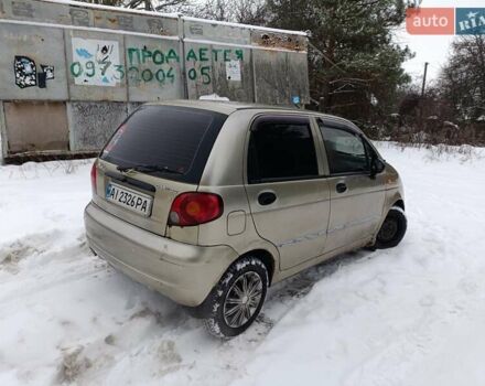 Жовтий Деу Матіз, об'ємом двигуна 0.8 л та пробігом 147 тис. км за 1999 $, фото 2 на Automoto.ua