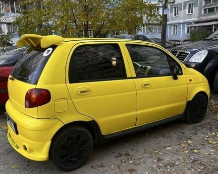 Жовтий Деу Матіз, об'ємом двигуна 0.8 л та пробігом 174 тис. км за 2600 $, фото 5 на Automoto.ua