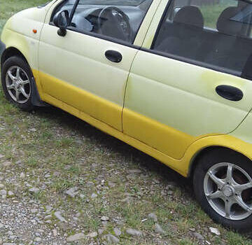 Жовтий Деу Матіз, об'ємом двигуна 0.8 л та пробігом 132 тис. км за 1800 $, фото 1 на Automoto.ua