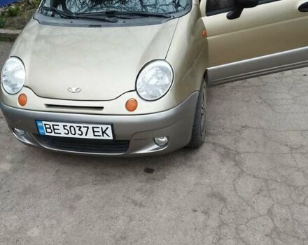 Желтый Дэу Матиз, объемом двигателя 1 л и пробегом 154 тыс. км за 2700 $, фото 1 на Automoto.ua