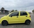 Желтый Дэу Матиз, объемом двигателя 0.8 л и пробегом 115 тыс. км за 2400 $, фото 3 на Automoto.ua