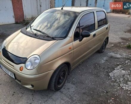 Жовтий Деу Матіз, об'ємом двигуна 0.8 л та пробігом 100 тис. км за 2700 $, фото 1 на Automoto.ua